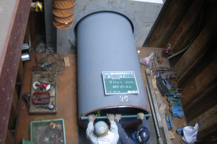 旧畠田浄水場～頓田合流井導水管布設替(推進)工事(29-1工区)