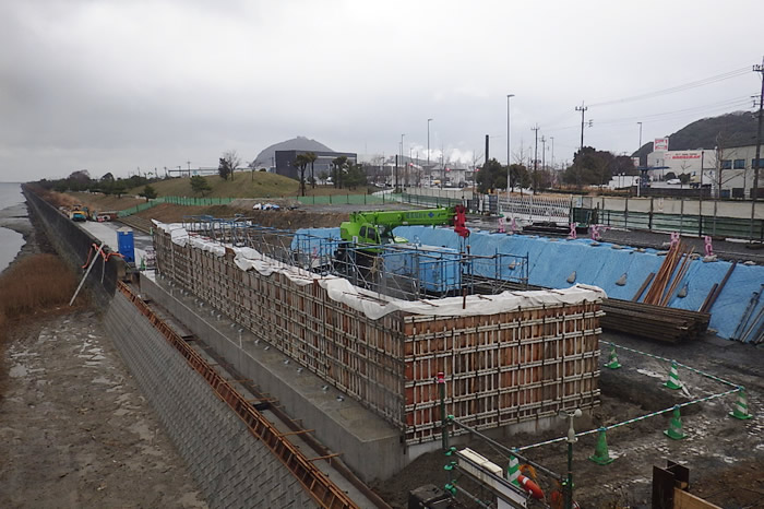 恒見朽網線(朽網川)橋梁下部工工事(28-5)