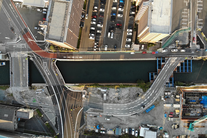 汐井町牧山海岸線仮橋撤去工事(2-2)