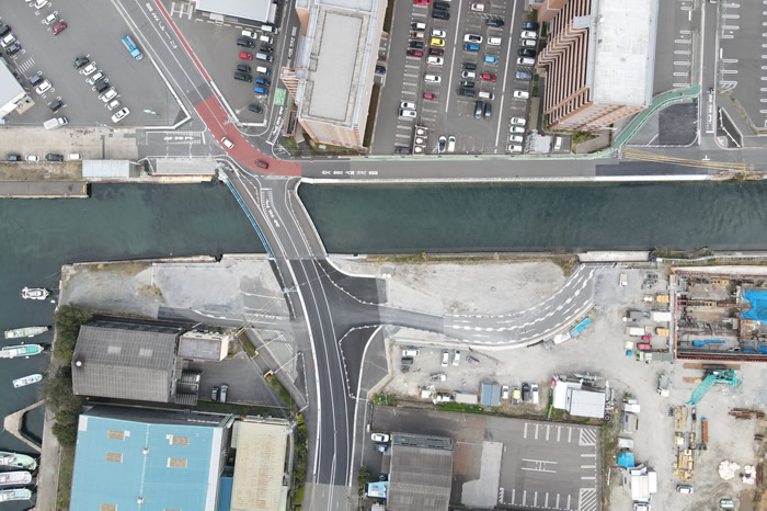 汐井町牧山海岸線仮橋撤去工事(2-2)