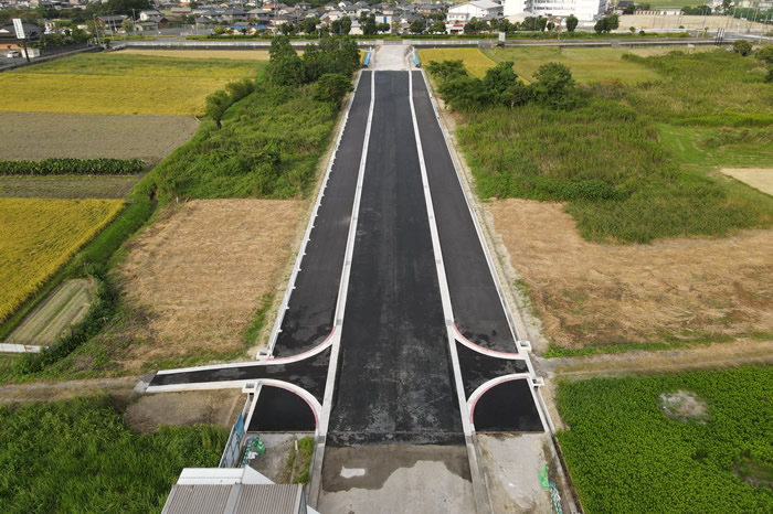 中貫貫弥生が丘1号線道路改良工事(2-1)