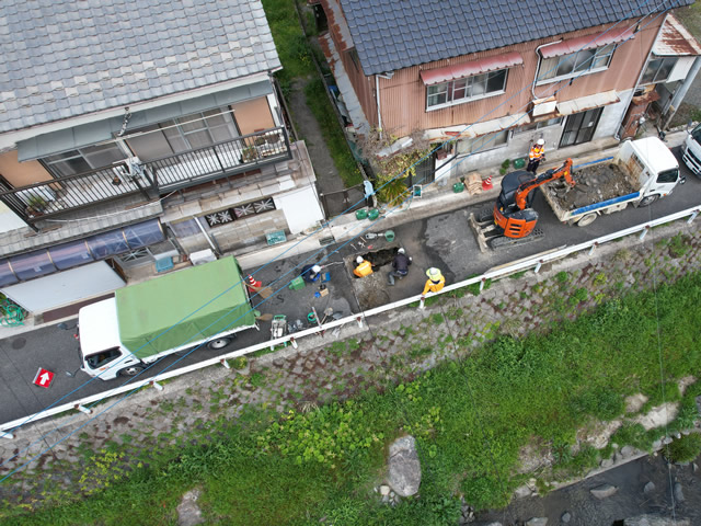 水道工事センター業務作業風景