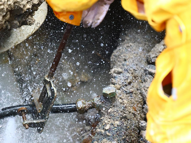水道工事センター業務作業風景